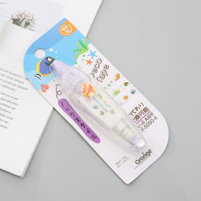 Vaidha Decorative Tape Pen DIY Photo Album Correction Tape Decoration Tape