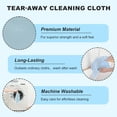 thumbnail image 5 of Jessy Home 2 Rolls Cleaning Cloth, 100 Sheets Reusable Paper Towels, 12"x12" Lint Free, Absorbent & Scratch Free Microfiber Towels for Kitchen, 5 of 7