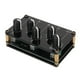 thumbnail image 3 of Mini mezclador de sonido pasivo de doble canal, estéreo portátil de bajo ruido 4 en 1 para PC y teléfono, 3 of 8