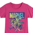 thumbnail image 3 of Marvel The Avengers - Group Rainbow - Toddler And Youth Girls Fitted Short Sleeve Graphic T-Shirt, 3 of 5