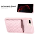 thumbnail image 3 of ELEHOLD Crossbody Wallet Case for iPhone 8 Plus / iPhone 7 Plus, Soft PU Leather Card Holder Magnetic Flip Folio Purse Case 5.5 Inch,Pink, 3 of 6