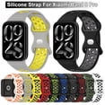 thumbnail image 4 of New Replacement Breathable Accessories Watchband Silicone Band Strap Two-Color Bracelet YELLOW&BLACK, 4 of 8