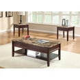 thumbnail image 2 of Lexicon Orton Faux Marbre Ascenseur Table Basse en Cerise Noire, 2 of 4