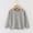 Grey, variant on Baby Boys Girls Button-Down Cardigan Toddler Long Sleeve Knit Sweater Crew Neck Solid Fall Winter Top 1-6T Kid