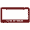 Red Color, variant on I Love Heart My Sheltie License Plate Tag Frame, Multiple Colors