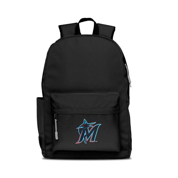 MOJO Gray Miami Marlins Laptop Backpack
