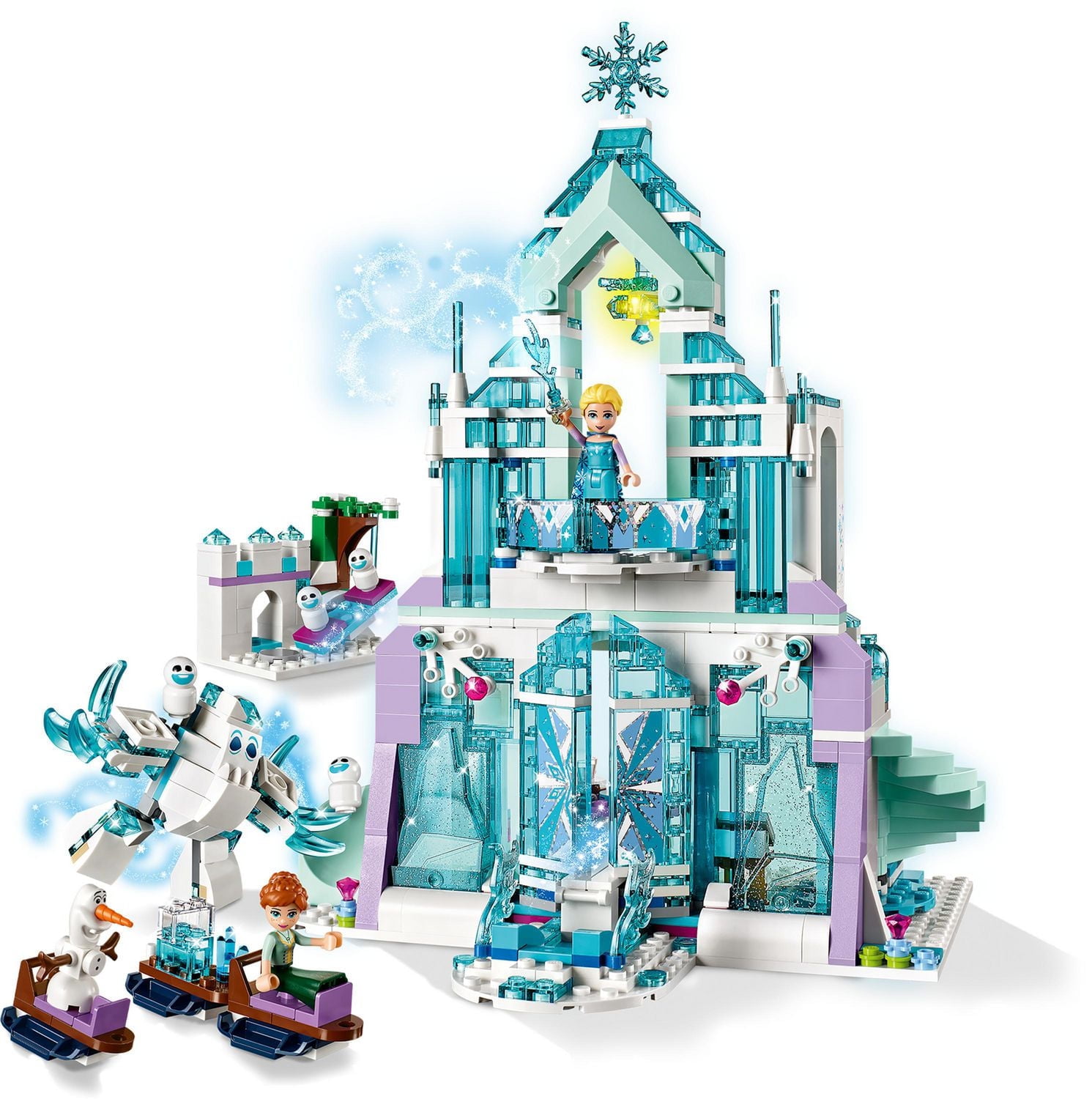 LEGO Disney Frozen Elsa’s Magical Ice Palace 43172 Building Kit (701 Piece)