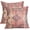 Boho-rust Red, variant on Orange Blue Boho Pillow Covers 20x20 Inch Bohemian Carpet Vintage Ethnic Couch Pillow Cases Rust Coral Floral Throw Pillows Set of 2 Rustic Home Decor for Living Room Bedroom Bed Cushion Outdoor