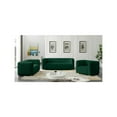 thumbnail image 5 of Meridian Furniture Ravish Green Velvet Sofa, 5 of 17