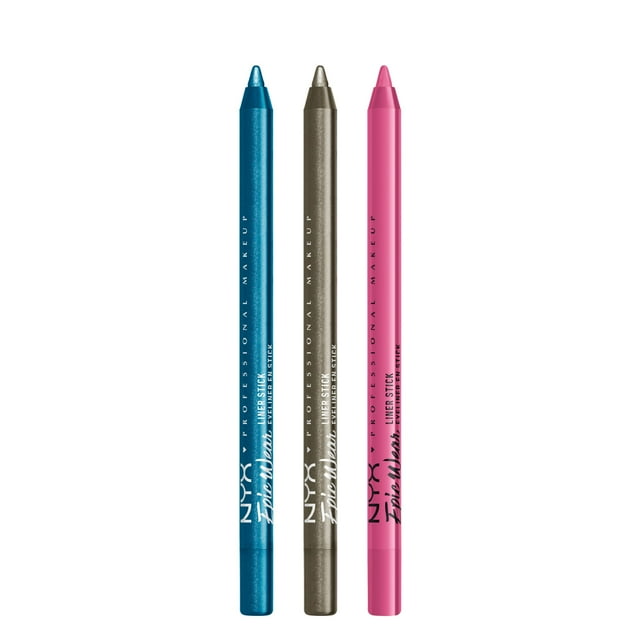Delineador de ojos NYX PROFESSIONAL MAKEUP Epic Wear Liner Stick x3