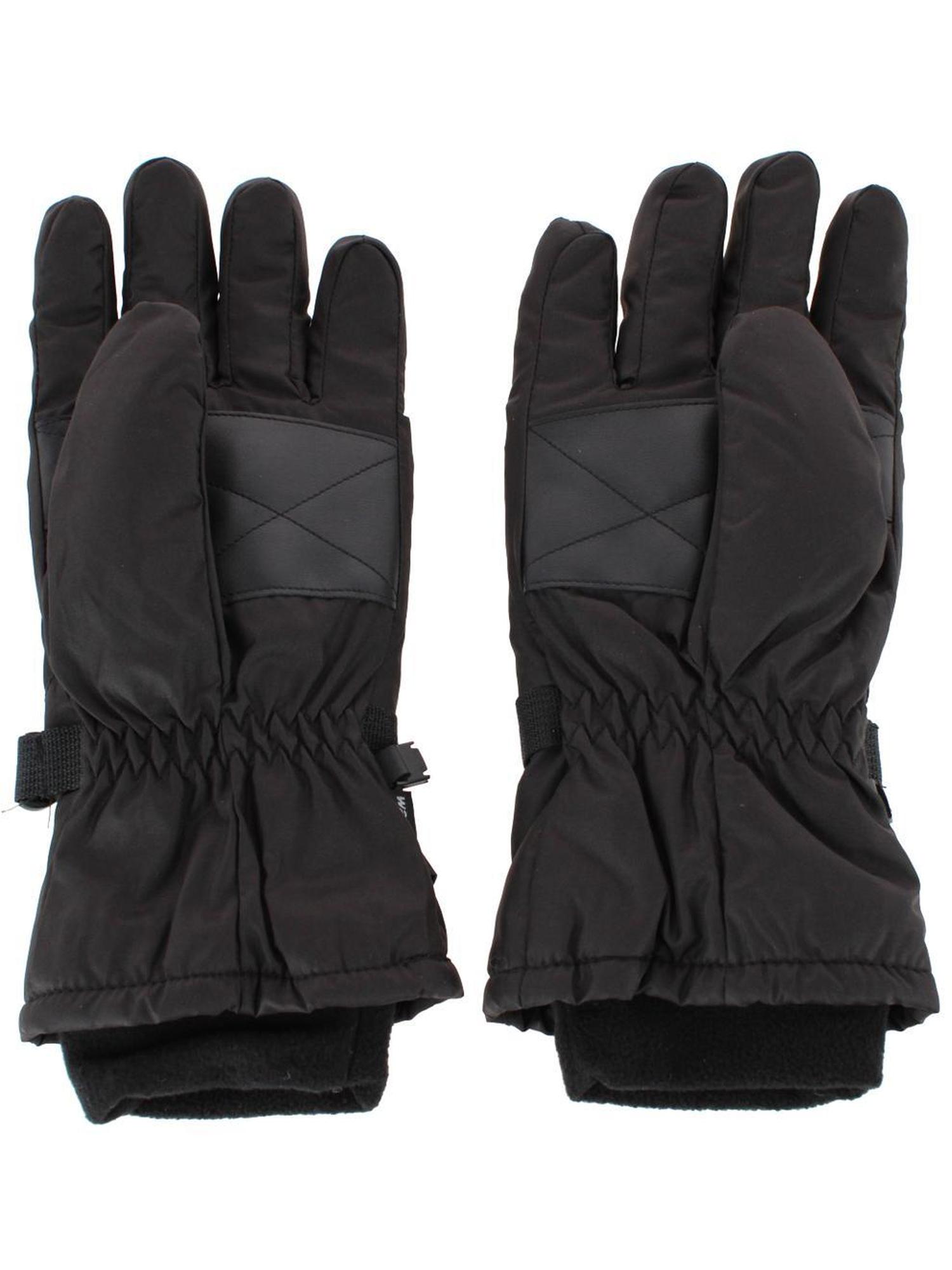 Isotoner  Winter Ski Glove with Extended Cuff and Zipper Pocket (Men)