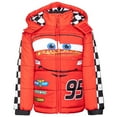 thumbnail image 3 of Disney Pixar Cars Hooded Pockets Casual, Toddler Puffer Jacket (Boy's), 3 of 5