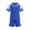 Blue-D, variant on FRSASU Boy's Gradient Sportwear Set Short Sleeve Tee Shirt + Quick Dry Shorts Set Summer Basketball Active Outfit Blue-C
