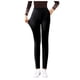 thumbnail image 1 of Leggings gruesos de lana de cachemira para mujer: cortavientos, cintura alta, corte recto, pantalones cálidos de invierno, fibra de poliéster, tallas S-XXXXXL, 1 of 2