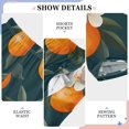 thumbnail image 6 of FORMRS Boys Pajama Pants with Pockets Size 6-8Y Kids Lounge Sleep Bottoms, Floral Oranges, 6 of 8
