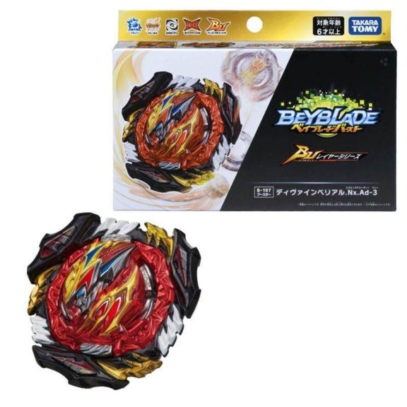 Beyblade Burst BU B-197 Booster Divine Belial Takara tomy