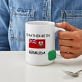 thumbnail image 4 of CafePress - I'd Rather Be In Bermuda Large Mug - 15 oz Ceramic Large White Novelty Mug, 4 of 6