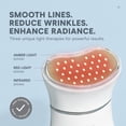 thumbnail image 4 of Dispositivo facial NuFace TRINITY+ para terapia de luz roja LED, 4 of 8