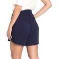 thumbnail image 2 of Rovitex Endless Collection Women's Side Pockets Shorts (Navy, Large), 2 of 3