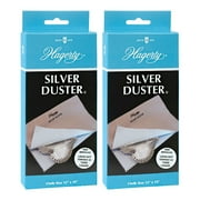 Hagerty Silver Duster Tarnish Preventing 12 x 15 in Gray, 2 Pack