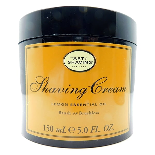 The Art of Shaving Shaving Cream Lemon Essential Oil 5 Fl Oz. Walmart