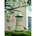 thumbnail image 2 of Djiypn Bird Feeders for Outdoors Squirrel Proof - Collapsible Plastic/Iron Hanging Feeder, Easy to Fill for Garden Yard Patio, Ideal for Bird Lovers & Outdoor Enthusiasts, 2 of 9
