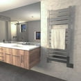 thumbnail image 4 of Amba Vega V-2356 Dual-Purpose Towel Warmer and Radiator with 8 Panels, Polished Finish, 4 of 5
