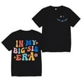 thumbnail image 3 of XEGLSBU Toddler Girls Shirts 5T Girls Fashion Casual Letter Print Short Sleeve T Shirt Top Round Neck Tee Shirt for Daily Wear Black Size 7-8 Years, 3 of 3