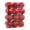 Red, variant on Fllostpr 24PC Electroplated Christmas Ball Ornaments, Shatterproof Hanging Decor Set for Xmas Tree Wreath Garland Party Indoor, Green 1.2"