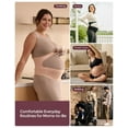 thumbnail image 5 of Momcozy Pregnancy Belly Band, CozySupport Ergonest Maternity Belly Band, Invisible Pregnancy Belt for Back, Abdomen, Waist, 5 of 9