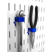 Wall Control Slotted Tool Board Workstation Accessory Kit for Wall Control Pegboard and Slotted Tool Board Only ? Blue