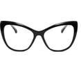thumbnail image 1 of FEISEDY Trendy Cateye TR90 Blue Light Blocking Spring Hinges Computer Glasses Women B2676, 1 of 6