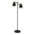 thumbnail image 1 of Xtricity - 2 Headed Floor Light, 5 'Height, From The Virginia Collection, Black, 1 of 3