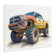thumbnail image 2 of Stupell Industries Contemporary Lifted Offroad Truck Canvas Art, 20 x 16, by Steve Hunziker, 2 of 8