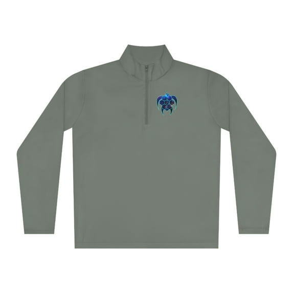Space Turtle Quarter-Zip Pullover