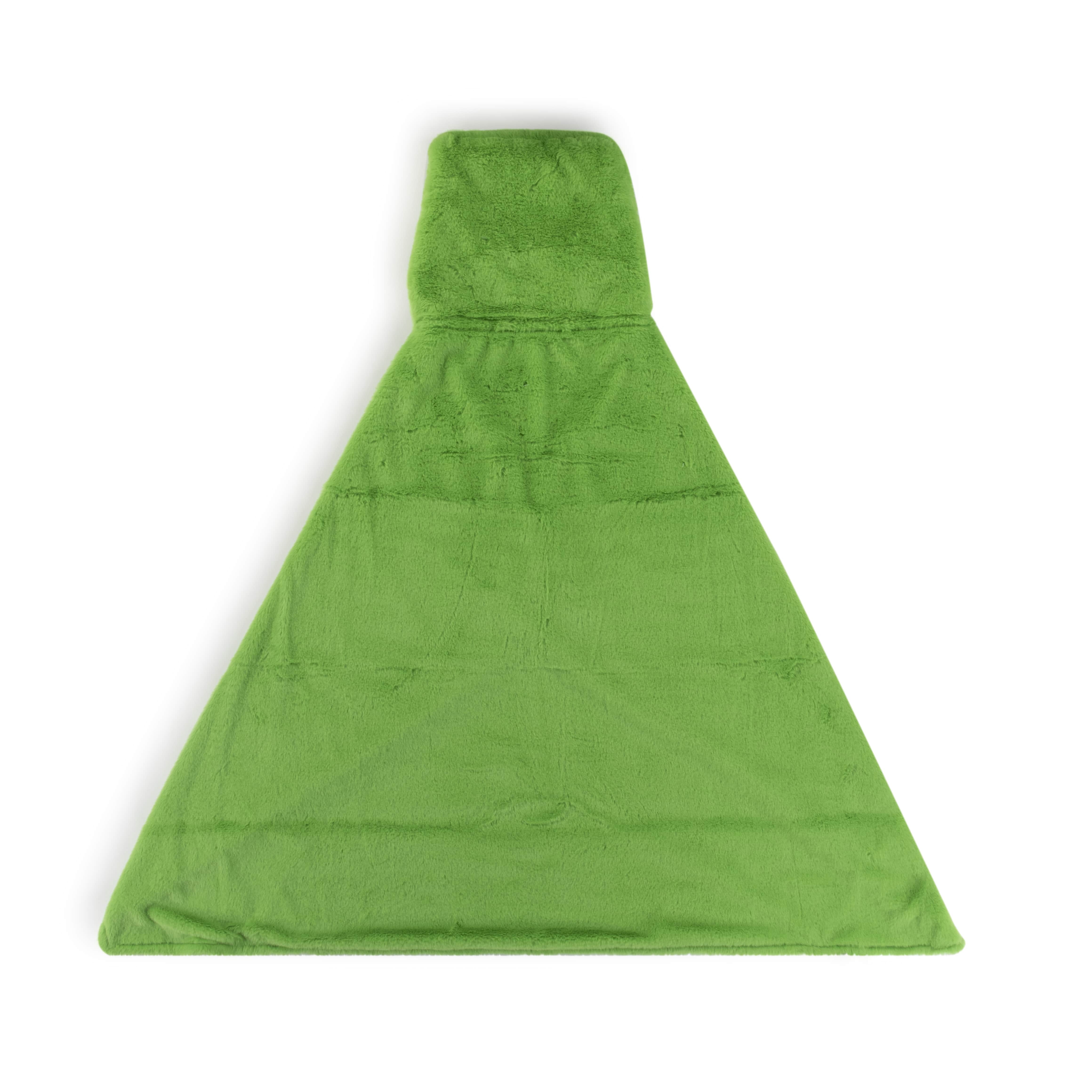 Minecraft Creeper Kids Hooded Silk Touch Throw Blanket, Polyester Faux Fur, Green, Mojang, 54" x 40"