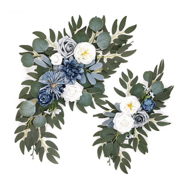 Arco de Flores de Simulación Flor Fascia Flor Arcos de Boda para Fiesta de Ceremonia y Telón de Fondo de Recepción Decoración de Boda ANGGREK Otros