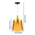 AiYqZypa On Sale Car Snow Shovel Large Capacity Foldable Lightweight