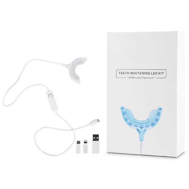 Kit De Blanqueamiento De Dientes Led Kit De Blanqueamiento De Dientes Luz De Blanqueamiento De Dientes Kit De Acelerador De Blanqueamiento De Dientes Luz LED De Blanqueamiento De ANGGREK Otros