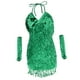 thumbnail image 4 of Vestido de baile Sunnimix latino con flecos verde, 4 of 8
