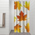 thumbnail image 2 of Fall Leaves Shower Curtain 36"x72" ,Bathroom Decorative Shower Curtains Set with 12 Hooks,Modern Waterproof Washable Shower Curtain, 2 of 6