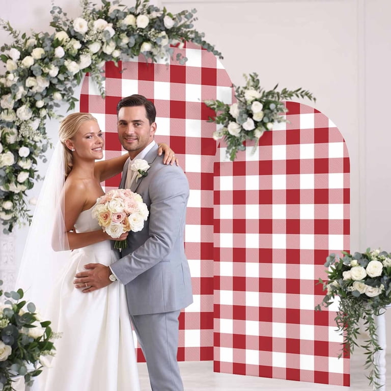red plaid wedding dress fitted lace wedding dress Red Tartan Plaid Dress