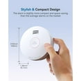 thumbnail image 5 of SITERWELL Smoke Detector,Photoelectric Sensor, Fire Alarm,Low Battery,Fault Warning for House and Bedroom, 4 Packs, 5 of 8