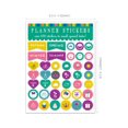 thumbnail image 4 of Pegatinas Planner, 650 unidades, impermeables, para diario y calendario, 4 of 4