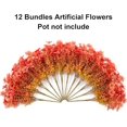 thumbnail image 6 of Artificial Fake Plants Flowers for Outdoor Outside Spring Summer Decoration, 12 Bundles Faux Silk Colorful Mix Daisy UV Sun Resistant Realistic for Porch Patio Home Planter Window Box Yard, 6 of 10