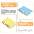 thumbnail image 2 of KAKOWELY 20Pcs Book Binding Discs Binder Rings DIY Planners Binding Buckle Notebook Fix Discs,1.1"X1.1"X0.16", 2 of 5