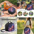 thumbnail image 6 of Yspwyqan Kids USA Flag Backpack Set for Boys Girls, 4 Piece Set with Lunch Box Water Bottle Bag, Cosmic Galaxy Starry 17 Inch Lightweight Daypack for Elementary Travel, 6 of 7