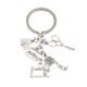 thumbnail image 2 of Llaveros para mujer, llavero de billetera, llavero de auto, llavero lindo, colgante de mochila, tijeras, máquina de coser, regla, plancha, vestido, ropa, llavero de diseñador. Llavero 1, 2 of 5