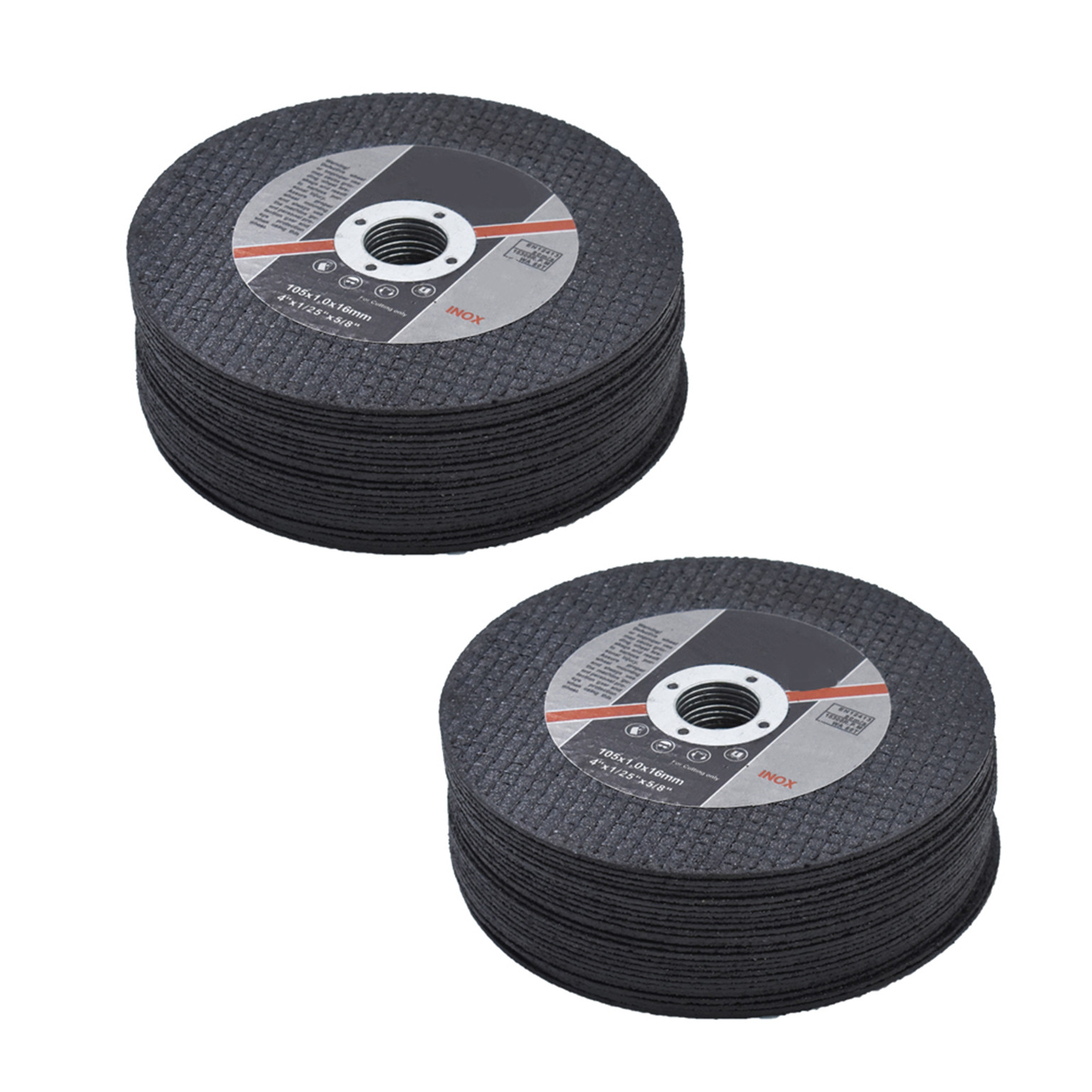 findmall 50 Pack 4"x0.040"x5/8"Metal and Stainless Steel Cut Off Wheels