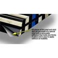 thumbnail image 2 of Painted Faded Cracked Blue Line Stripe USA American Flag - Decal Style Skin fits original PS4 Gaming Console by WraptorSkinz, 2 of 2